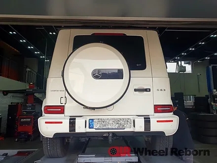벤츠 G63 AMG 순정 22인치 휠수리 작업후기!! / 하남시 감북동