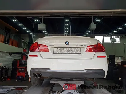 BMW f10 530d 순정18인치 고스트크롬 분체도장 휠복원 작업후기!! / 하남시 감북동
