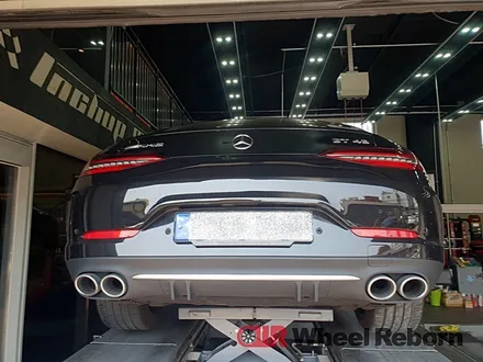 벤츠 GT 43 AMG 유압식 굴절 휠수리 작업후기!! / 하남시 감북동