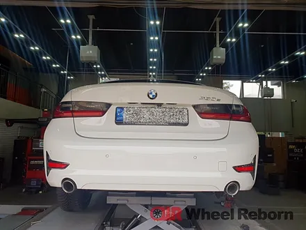BMW 330e 유압식 굴절 휠수리 작업후기!! / 하남시 감북동