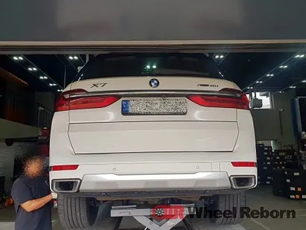 BMW X7 순정 22인치 블랙유광 분체도장 휠도색 작업후기!! / 하남시 감북동