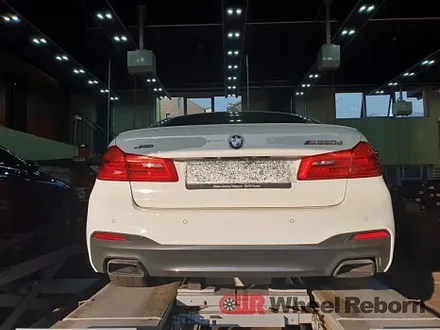 BMW m550d 굴절 유압식 휠수리 작업후기!! / 하남시 감북동