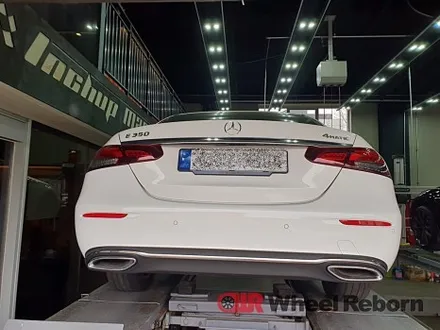 벤츠 E350 순정 19인치 다이아커팅 분체도장 휠복원 작업후기!! / 하남시 감북동