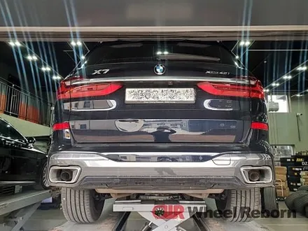 BMW X7 순정 22인치 다이아커팅 분체도장 휠복원 작업후기!! / 하남시 감북동