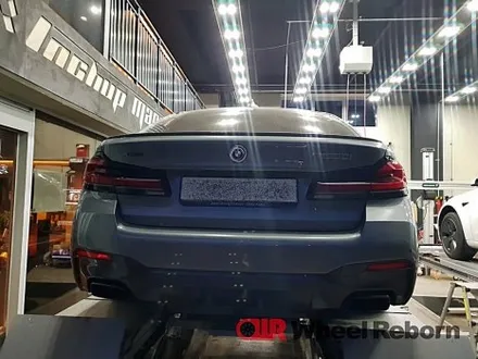 BMW m550i 순정 20인치 다이아커팅 분체도장 휠복원 작업후기!! / 하남시 감북동