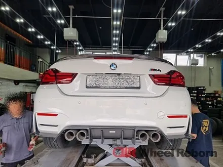 BMW M4 763m st 19인치 하이퍼실버 분체도장 휠도색!! / 하남시 감북동