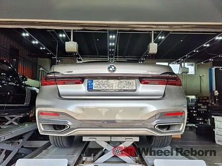 BMW 740d 순정 20인치 다이아커팅 분체도장 휠복원 작업후기!! / 하남시 감북동