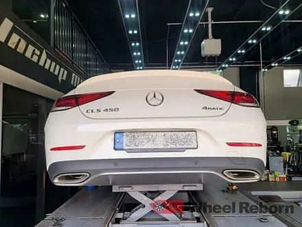 벤츠 CLS 450 유압식 굴절 휠수리 작업후기!! / 하남시 감북동