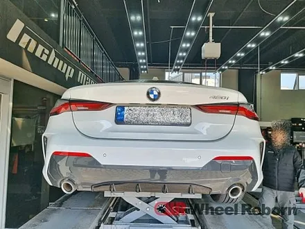 BMW 420i 순정 19인치 다이아커팅 휠복원 작업후기!! / 하남시 감북동