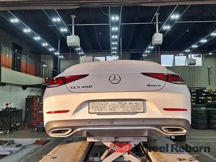벤츠 CLS 450 유압식 굴절 휠수리 작업후기!! / 하남시 감북동