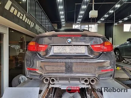 BMW M4 순정19인치 하이퍼실버 분체도장 휠도색!! / 하남시 감북동