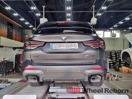 BMW X3 순정 21인치 다이아커팅 분체도장 휠복원 작업후기!! / 하남시 감북동