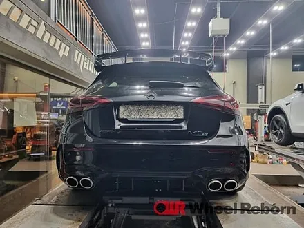 벤츠 A45 AMG 19인치 다이어커팅 분체도장 휠수리 작업후기!! / 하남시 감북동