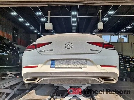 벤츠 CLS 450 유압식 굴절 휠수리 작업후기!! / 하남시 감북동