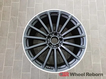 벤츠 GT 43 AMG 순정 20인치 멧블랙 투톤 분체도장 휠도색 작업후기!! / 하남시 감북동