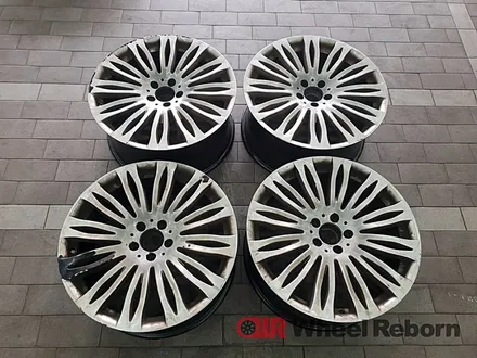 벤츠 S550 순정 20인치 스퍼터링 크롬 휠복원!! / 하남시 감북동