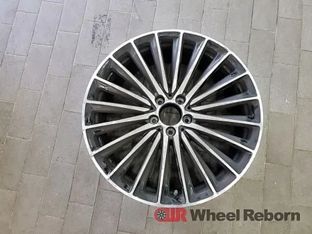 벤츠 CLS450 순정 20인치 다이아커팅 분체도장 휠복원 작업후기!! / 하남시 감북동