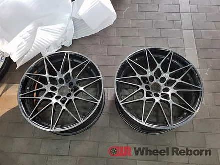 BMW M4 순정 20인치 666m 다이아커팅 분체도장 휠복원!! / 하남시 감북동