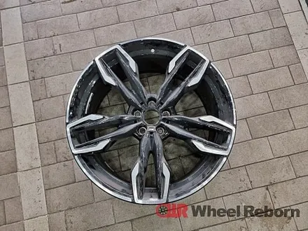 BMW X3 순정 21인치 다이아커팅 분체도장 휠복원 작업후기!! / 하남시 감북동