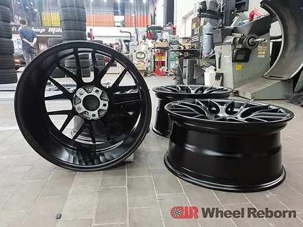BMW E92 M3 M359 st 19인치 반무광 블랙 분체도장 휠교체 장착!! / 하남시 감북동