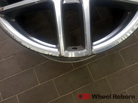 벤츠 GLE 350d 순정21인치 건메탈 분체도장 휠도색 작업후기!! / 하남시 감북동