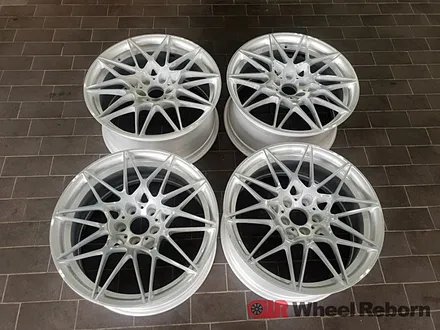 BMW M4 순정 20인치 666m 건메탈 반무광 분체도장 휠도색 작업후기!! / 하남시 감북동