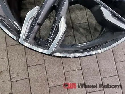 BMW X3 순정 21인치 다이아커팅 분체도장 휠복원 작업후기!! / 하남시 감북동