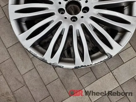 벤츠 S560 순정 20인치 하이퍼실버 분체도장 휠복원!! / 하남시 감북동