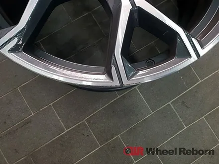 BMW X6 순정 21인치 멧블랙 분체도장 휠도색 작업후기!! / 하남시 감북동