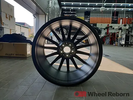 벤츠 GT 43 AMG 순정 20인치 멧블랙 투톤 분체도장 휠도색 작업후기!! / 하남시 감북동