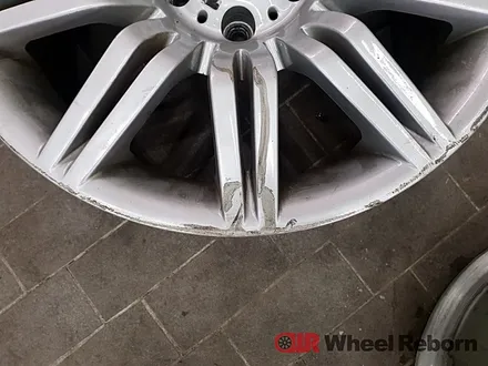 BMW 528i 19인치 분체도장 실버복원 작업후기!! / 하남시 감북동