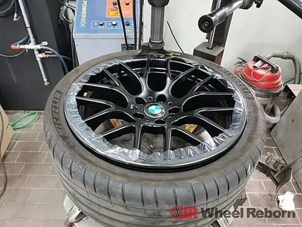 BMW E92 M3 M359 st 19인치 반무광 블랙 분체도장 휠교체 장착!! / 하남시 감북동