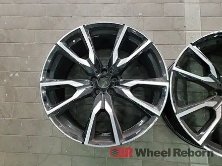 BMW X7 순정 22인치 다이아커팅 분체도장 휠복원 작업후기!! / 하남시 감북동