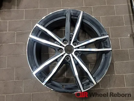 BMW G20 320d 791m 순정 19인치 다이아커팅 분체도장 휠복원 작업후기!! / 하남시 감북동