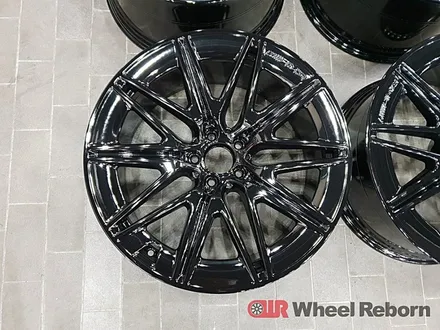 벤츠 GT43AMG 순정 20인치 블랙유광 분체도장 휠도색 작업후기!! / 하남시 감북동