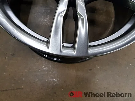 BMW 320d 순정 18인치 고스트크롬 분체도장 휠복원 작업후기!! / 하남시 감북동