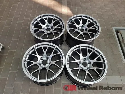 BMW E92 M3 18인치 고스트크롬 분체도장 휠도색 작업후기!! / 하남시 감북동