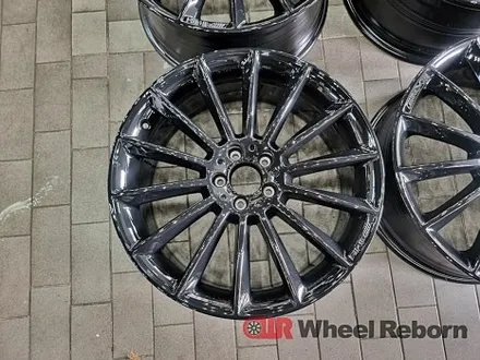 벤츠 CLS53amg 순정 20인치 블랙유광 분체도장 휠도색 작업후기!! / 하남시 감북동
