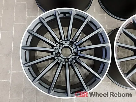 벤츠 GT43AMG 순정 20인치 멧블랙 투톤 분체도장 휠도색 작업후기!! / 하남시 감북동