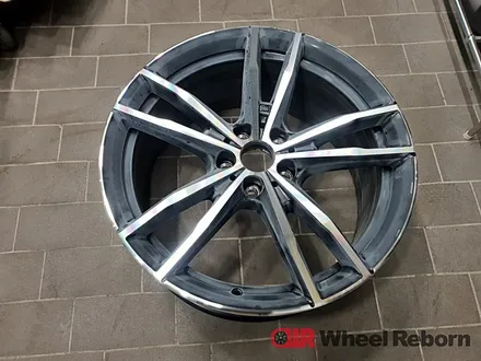 BMW G20 320d 791m 순정 19인치 다이아커팅 분체도장 휠복원 작업후기!! / 하남시 감북동