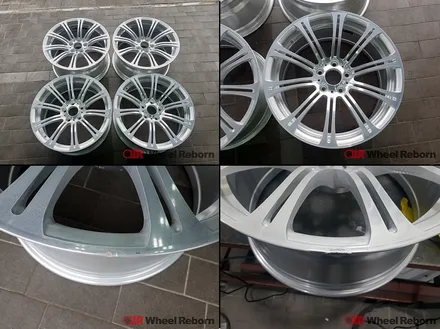 BMW M3 순정 19인치 블랙유광 분체도장 휠도색 작업후기!! / 하남시 감북동