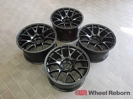 BMW E92 M3 18인치 반무광 블랙 분체도장 휠도색 작업후기!! / 하남시 감북동