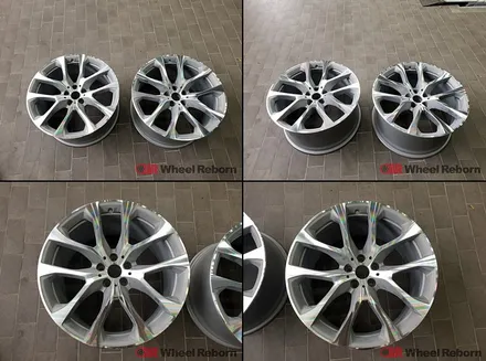 BMW X5 순정 20인치 다이아커팅 분체도장 휠복원 작업후기!! / 하남시 감북동