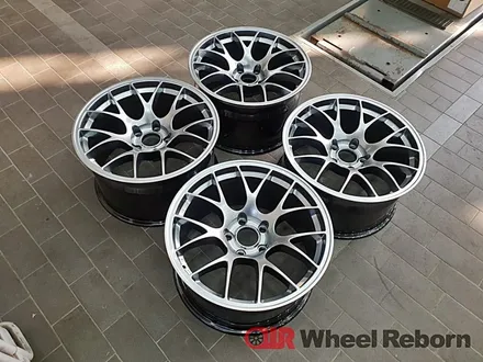 BMW E92 M3 18인치 고스트크롬 분체도장 휠도색 작업후기!! / 하남시 감북동