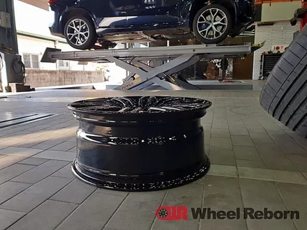 BMW G30 520d 순정 19인치 블랙유광 분체도장 휠복원 작업후기!! / 하남시 감북동