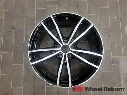 BMW G20 320d 791m 순정 19인치 다이아커팅 분체도장 휠복원 작업후기!! / 하남시 감북동