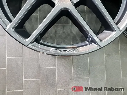 벤츠 GLE 350d 순정21인치 건메탈 분체도장 휠도색 작업후기!! / 하남시 감북동