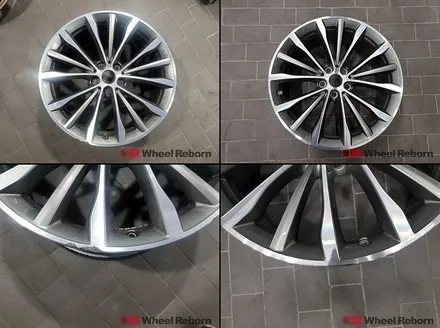 BMW G30 540i 순정 19인치 다이아커팅 분체도장 휠복원 작업후기!! / 하남시 감북동