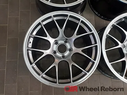 BMW E92 M3 18인치 고스트크롬 분체도장 휠도색 작업후기!! / 하남시 감북동
