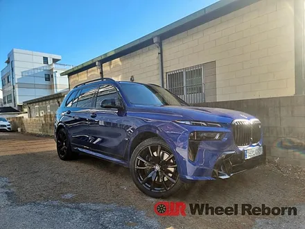 BMW X7 순정 22인치 블랙유광 분체도장 휠복원 작업후기!! / 하남시 감북동